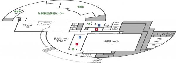 フロアマップ2階